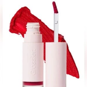 Glossier lipstick. Color: jet. Soft lip cream. 
New in a box 6ml.